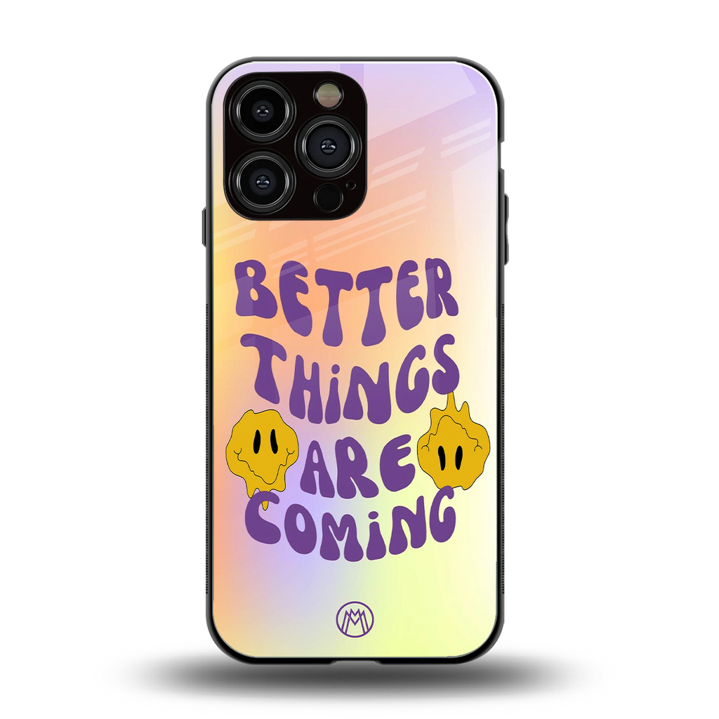 optimism back phone cover | glass case for iphone 16 pro max