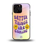 optimism back phone cover | glass case for iphone 16 pro max