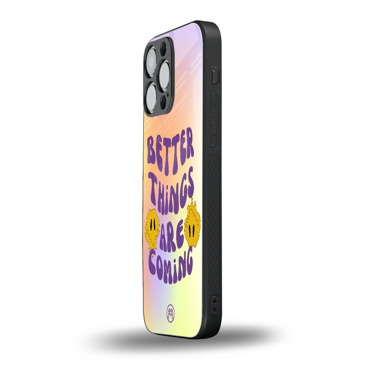 optimism back phone cover | glass case for iphone 16 pro max