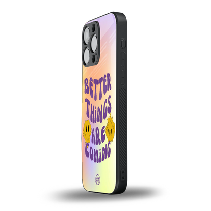 optimism back phone cover | glass case for iphone 16 pro max