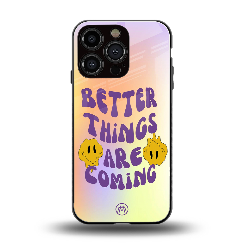optimism back phone cover | glass case for iphone 16 pro
