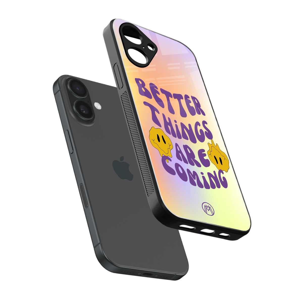 optimism back phone cover | glass case for iphone 16