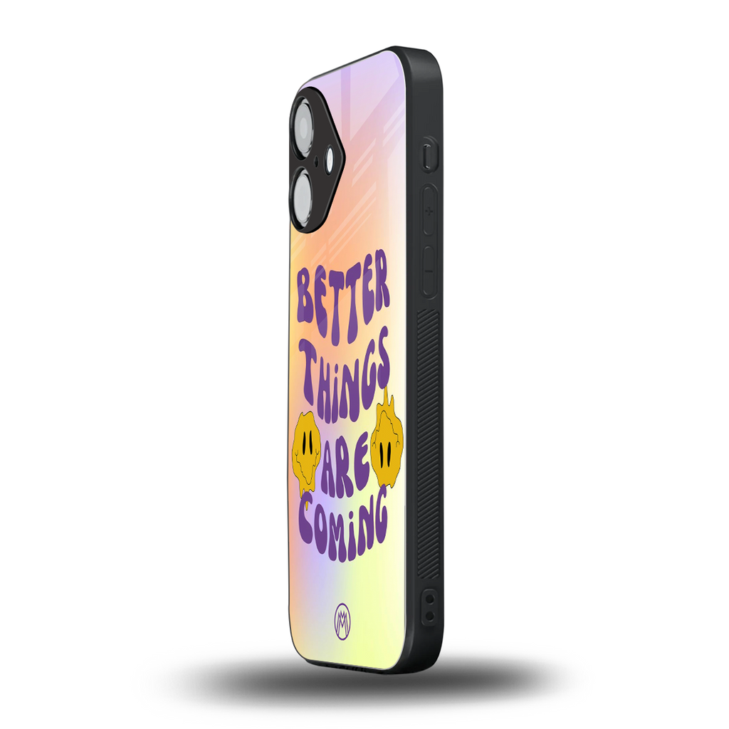 optimism back phone cover | glass case for iphone 16