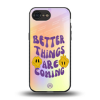 optimism back phone cover | glass case for iphone 16e
