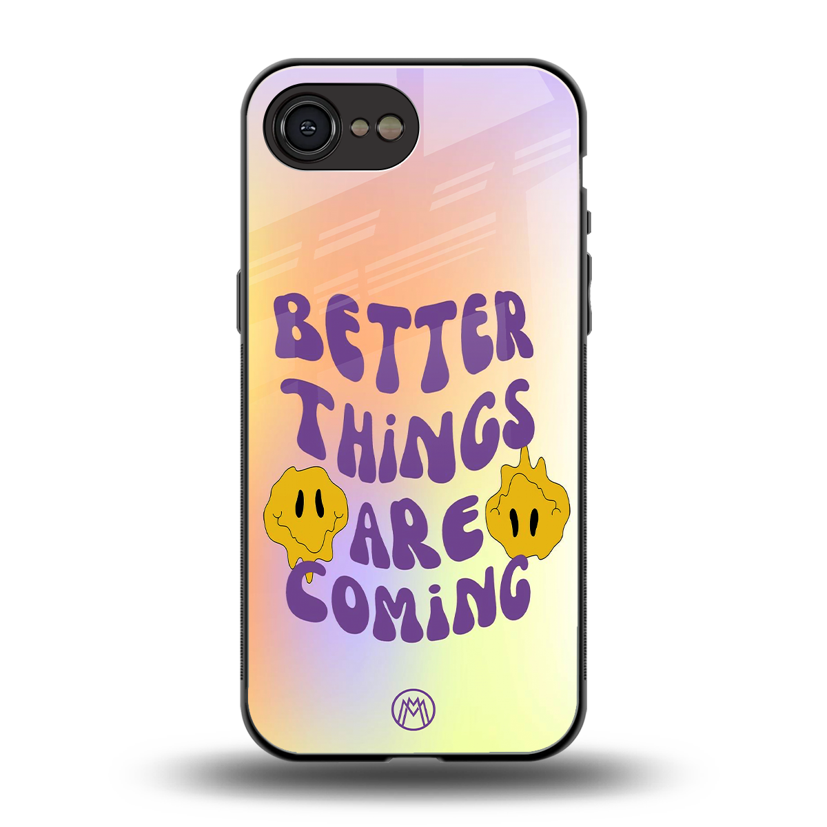 optimism back phone cover | glass case for iphone 16e