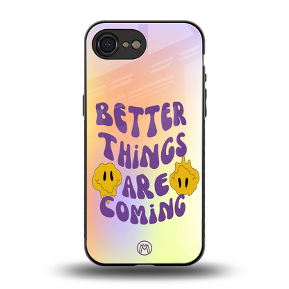 optimism back phone cover | glass case for iphone 16e