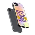 optimism back phone cover | glass case for iphone 16e