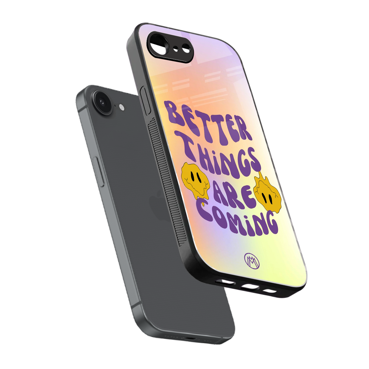 optimism back phone cover | glass case for iphone 16e