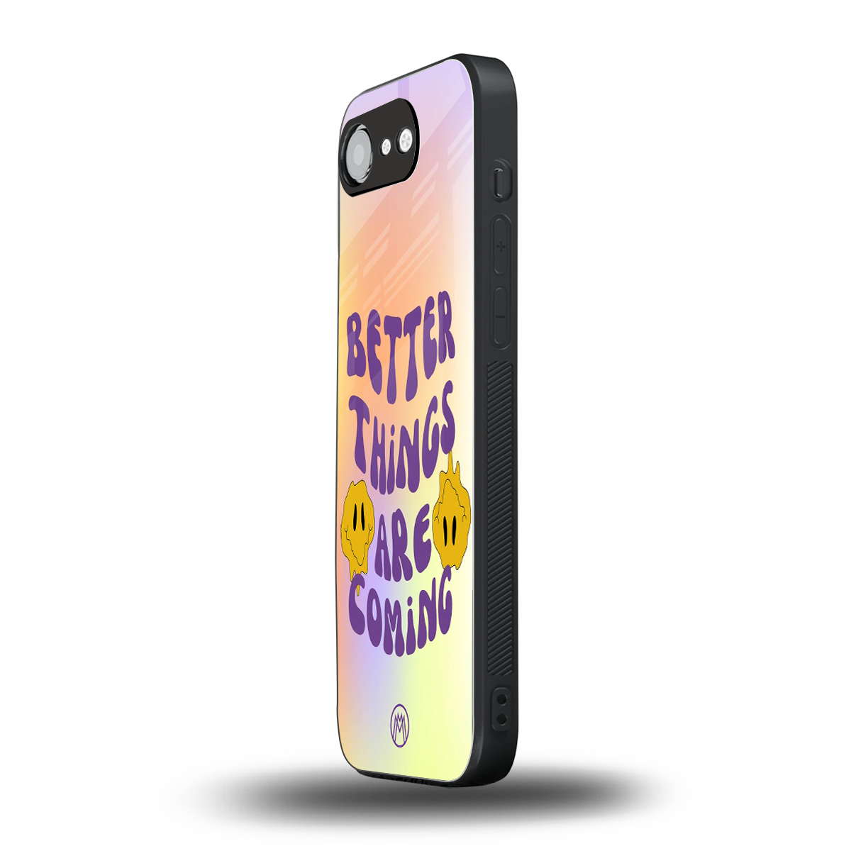 optimism back phone cover | glass case for iphone 16e