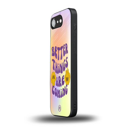 optimism back phone cover | glass case for iphone 16e