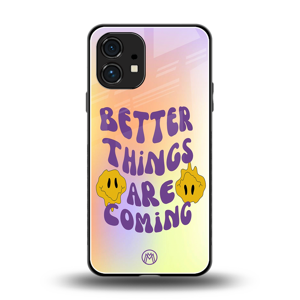 optimism back phone cover | glass case for nothing phone 1