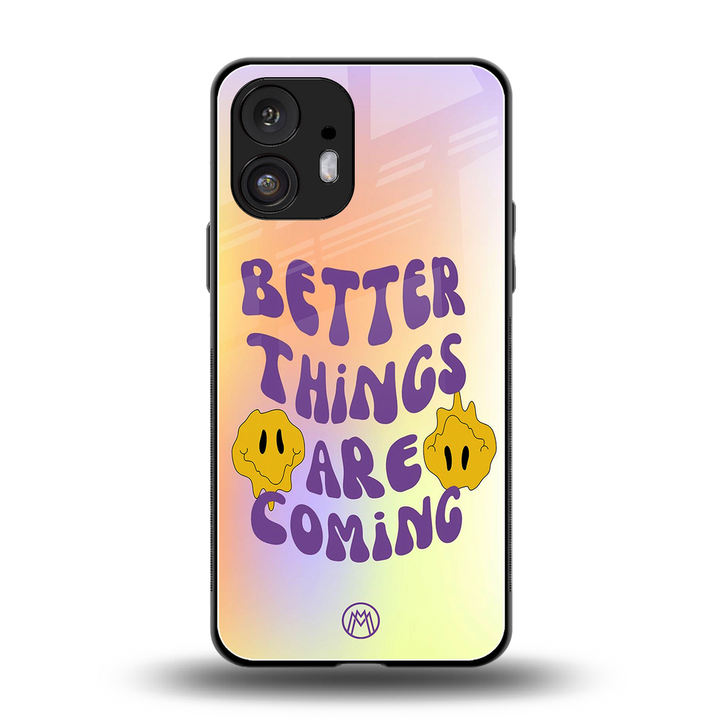 optimism back phone cover | glass case for nothing phone 2