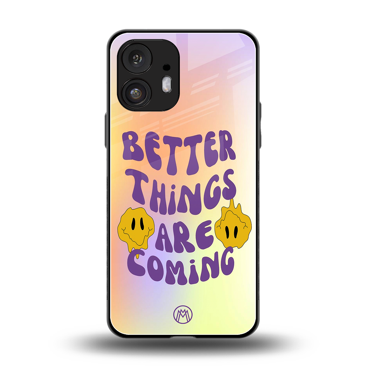 optimism back phone cover | glass case for nothing phone 2