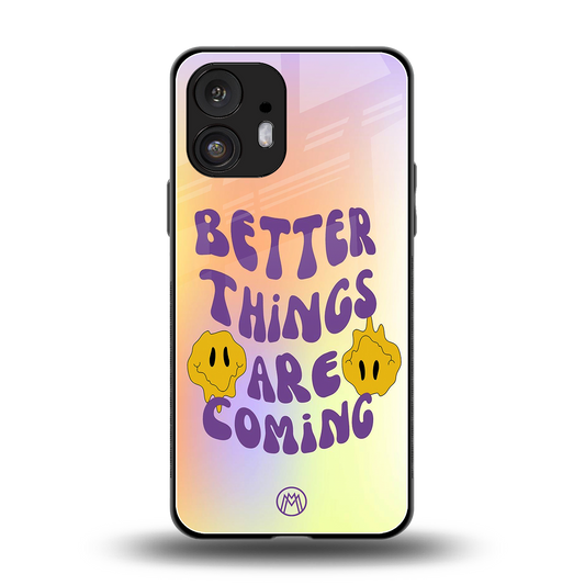 optimism back phone cover | glass case for nothing phone 2