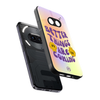 optimism back phone cover | glass case for nothing phone 2a