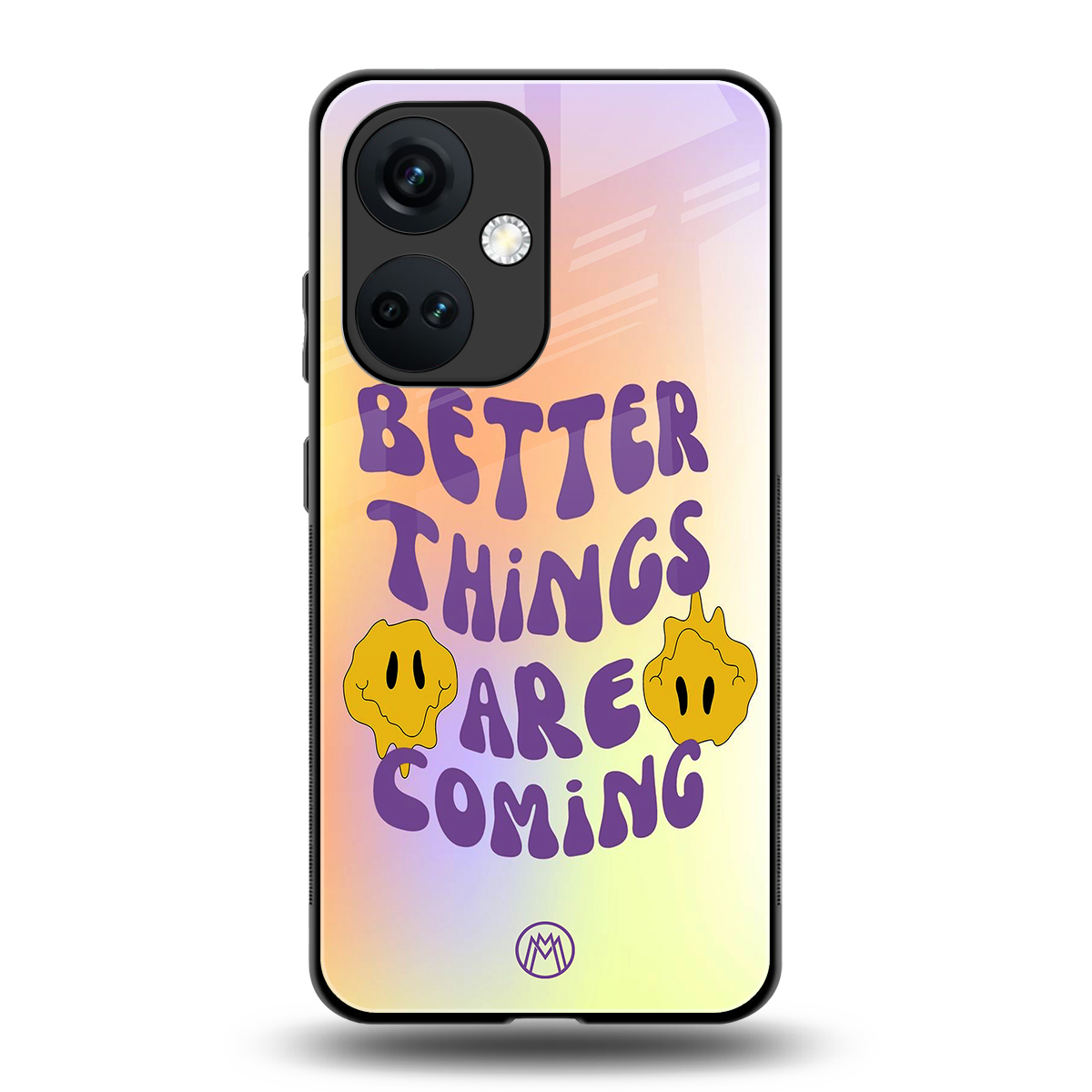 optimism back phone cover | glass case for oneplus nord ce 3