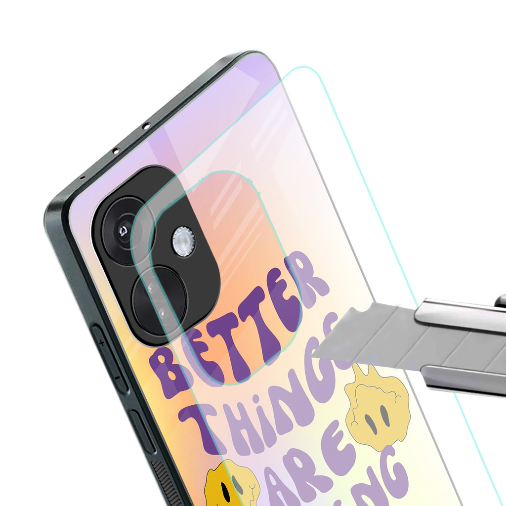 optimism back phone cover | glass case for oneplus nord ce 3