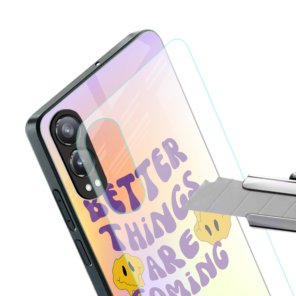 optimism back phone cover | glass case for oneplus nord ce 4 lite