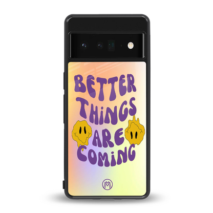 optimism back phone cover | glass case for google pixel 6 pro