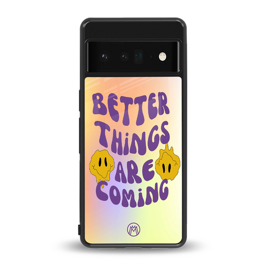 optimism back phone cover | glass case for google pixel 6 pro