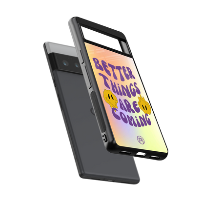 optimism back phone cover | glass case for google pixel 6 pro