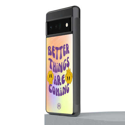 optimism back phone cover | glass case for google pixel 6 pro
