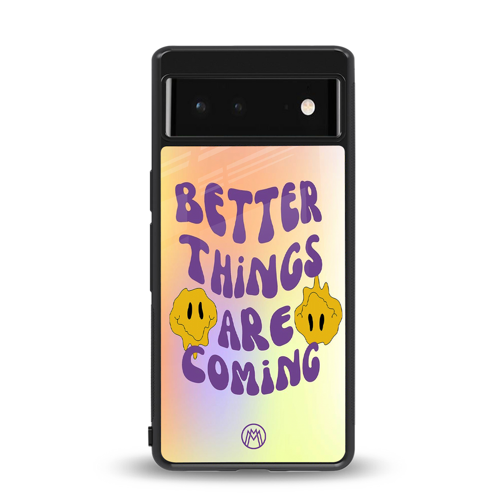 optimism back phone cover | glass case for google pixel 6