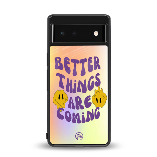 optimism back phone cover | glass case for Google Pixel 6A