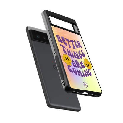 optimism back phone cover | glass case for Google Pixel 6A
