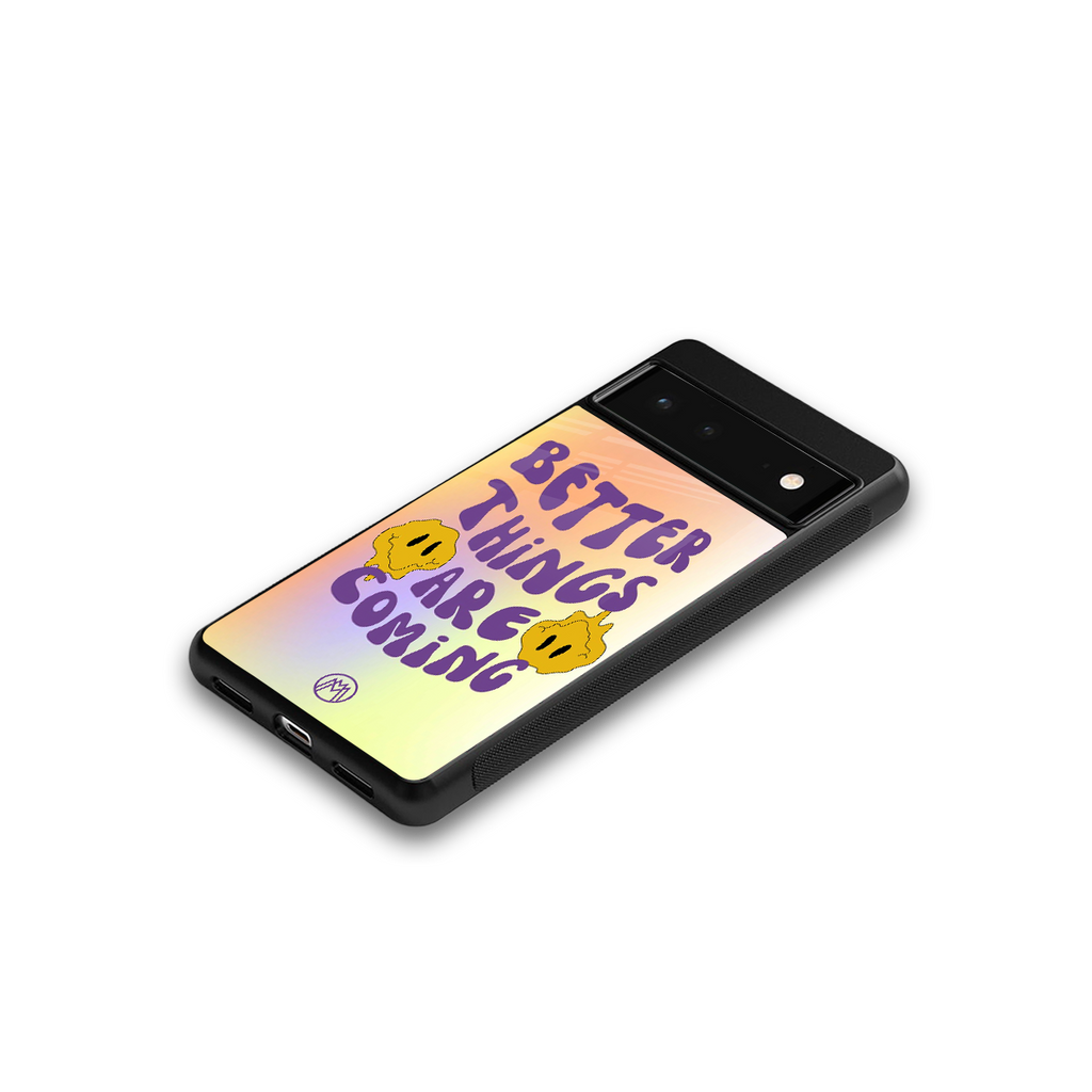 optimism back phone cover | glass case for google pixel 6