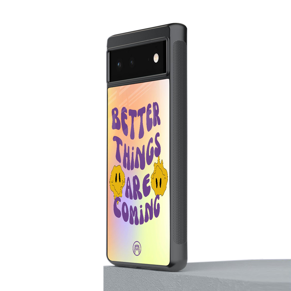 optimism back phone cover | glass case for Google Pixel 6A