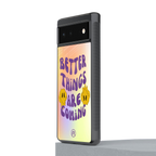 optimism back phone cover | glass case for Google Pixel 6A