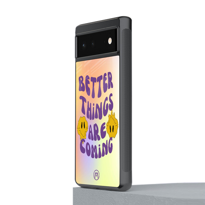 optimism back phone cover | glass case for Google Pixel 6A