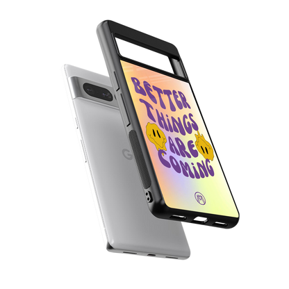 optimism back phone cover | glass case for google pixel 7 pro