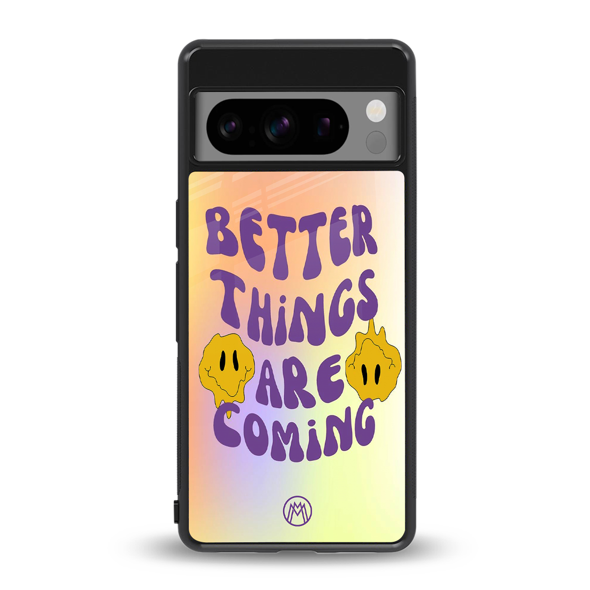 optimism back phone cover | glass case for google pixel 8 pro