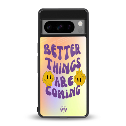 optimism back phone cover | glass case for google pixel 8 pro