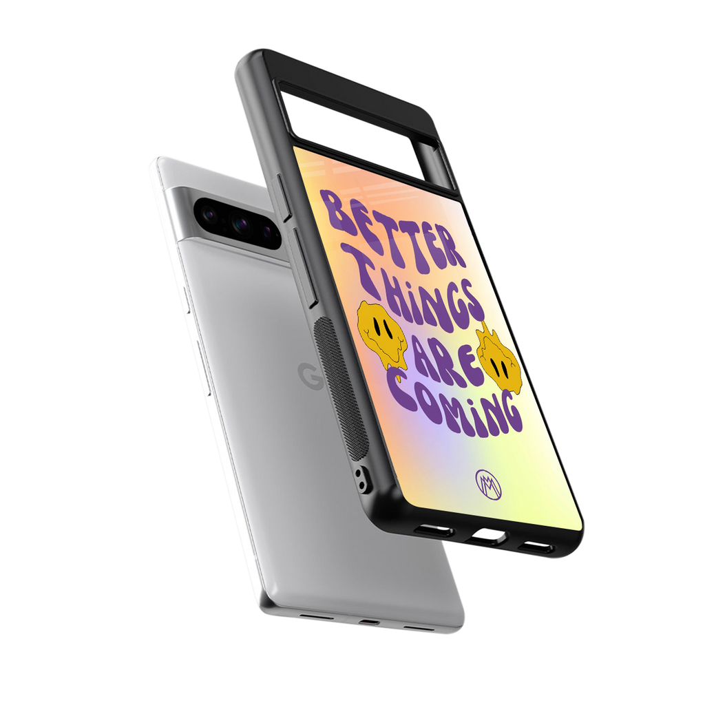 optimism back phone cover | glass case for google pixel 8 pro