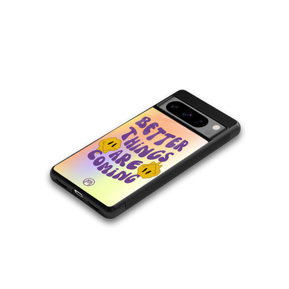 optimism back phone cover | glass case for google pixel 8 pro