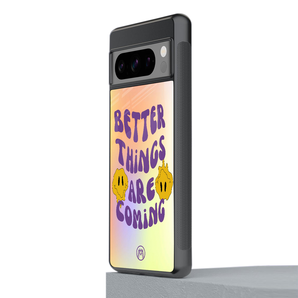 optimism back phone cover | glass case for google pixel 8 pro