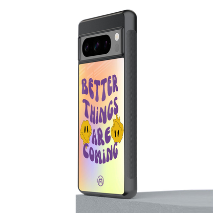 optimism back phone cover | glass case for google pixel 8 pro