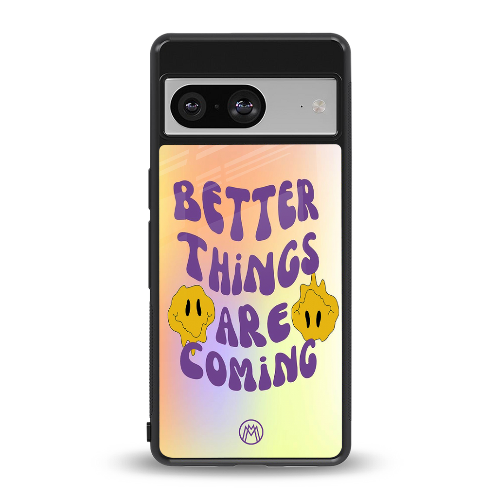 optimism back phone cover | glass case for Google Pixel 8