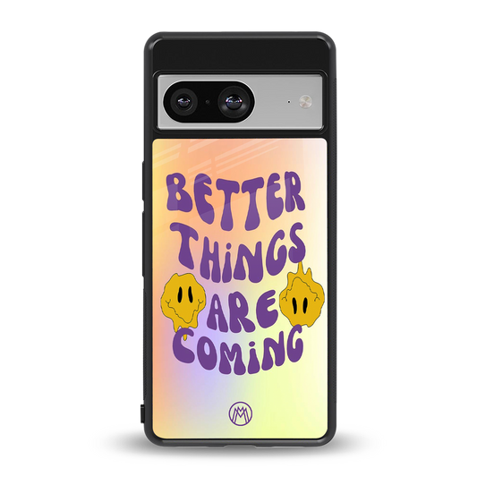 optimism back phone cover | glass case for Google Pixel 8
