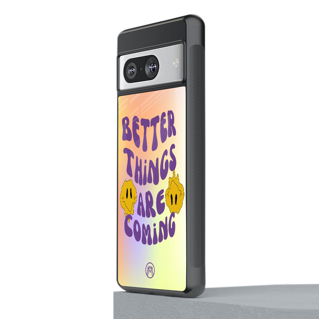 optimism back phone cover | glass case for Google Pixel 8