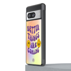 optimism back phone cover | glass case for Google Pixel 8