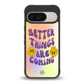 optimism back phone cover | glass case for google pixel 9