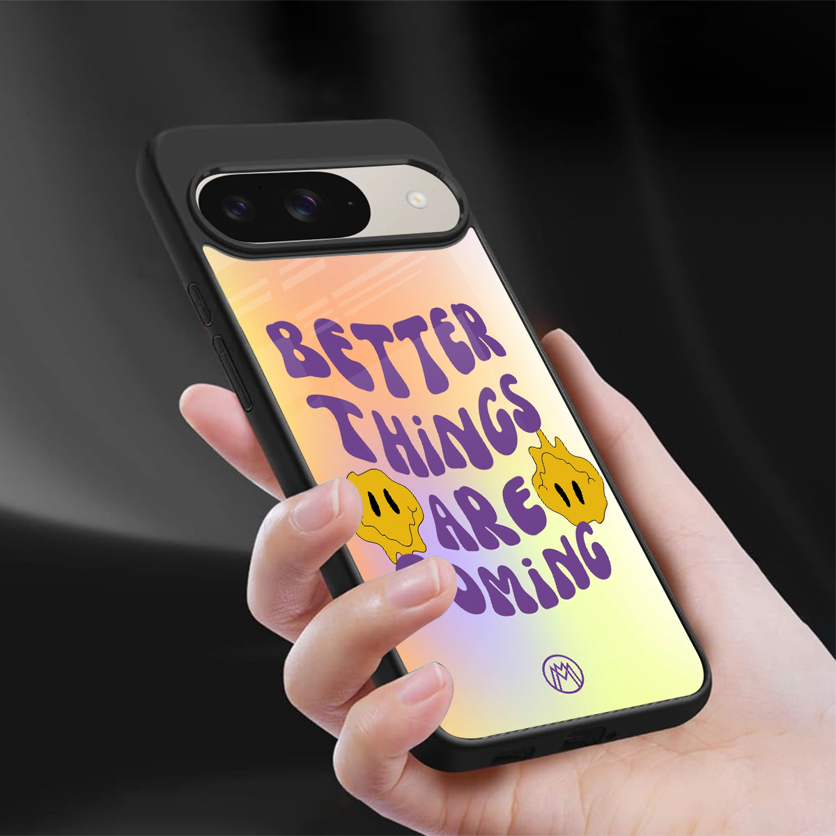 optimism back phone cover | glass case for google pixel 9