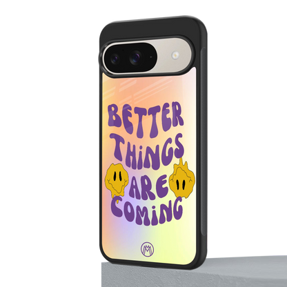 optimism back phone cover | glass case for google pixel 9