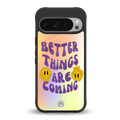 optimism back phone cover | glass case for google pixel 9 pro