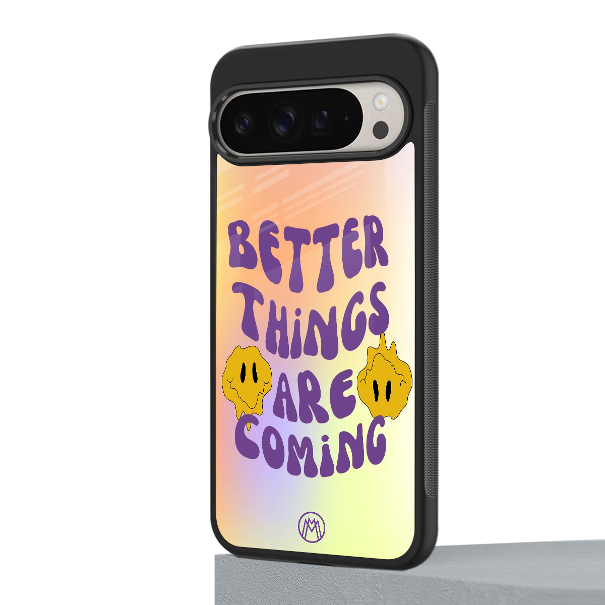 optimism back phone cover | glass case for google pixel 9 pro