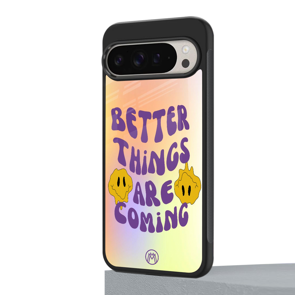 optimism back phone cover | glass case for google pixel 9 pro xl